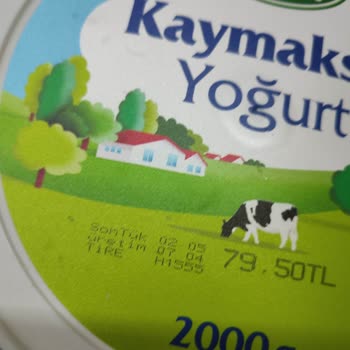 Sütaş Kaymaksız Yoğurdun Dışarı Taşmış Ve Bozulmuş Olması!