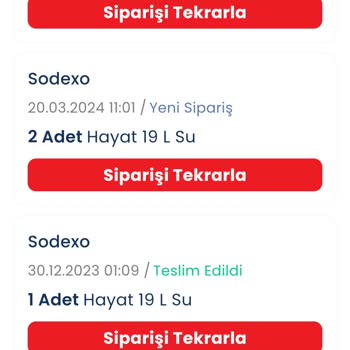 Hayat Su Gelmeyen Su Siparişi