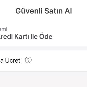 Gardrops Alıcı Ücreti Ekranı Güncellenmemiş