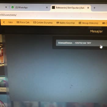 Bahis Senin Yaşadığım Olumsuz Deneyim