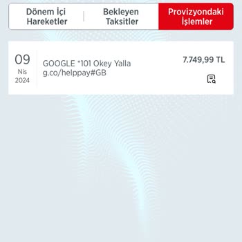 Google Play Bilgim Dışında Kredi Kartımdan Çekim Yapılmış