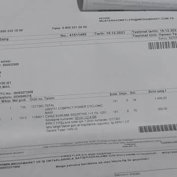 Tefal Media Markt Süpürge Garanti Hayal Kırıklığı