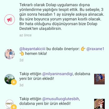Dolap Uygulaması Haksız Yere Ceza Yağdırıp Hesabımı Kapattı