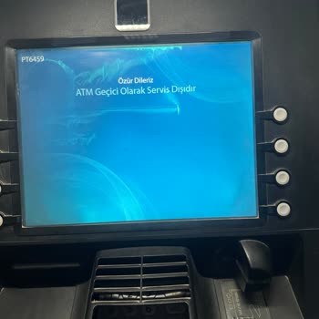 PTT Bank ATM Paramı Yuttu