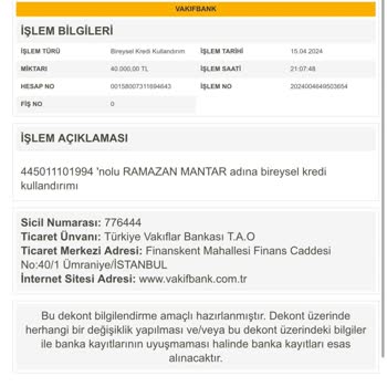 VakıfBank Komisyon İptali Var Mı