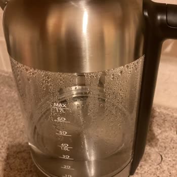 PHILIPS Ev Aletleri Cam Kettle Su Damlaları