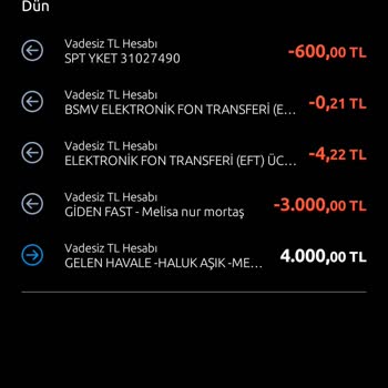 Yapı Kredi Bankası Hesabımdan Benden İzinsiz Spt Yket Adına Para Kesilmiştir