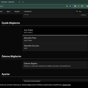 Exxen Üyelik İptali Gerçekleştiremiyorum