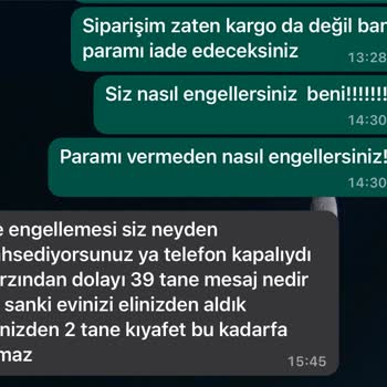 Sehaa Store Asla Muhatap Alınmayan Müşteri, Ortada Olmayan Ürün