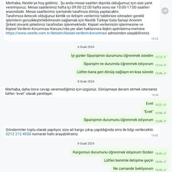 Nescafe 50 Adet Hediyemi Yollamıyor