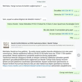 Nescafe 50 Adet Hediyemi Yollamıyor