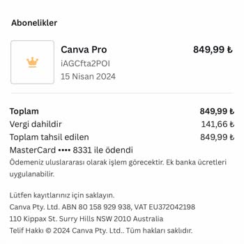 Canva Habersiz Para Çekme