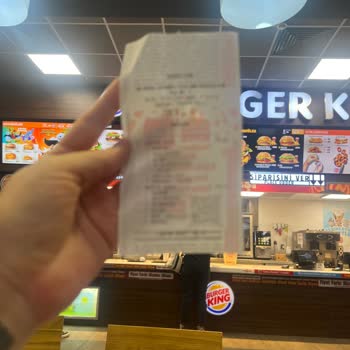 Burger King Aç Bıraktığın İçin Teşekkürler.