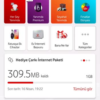 Vodafone Aşım Paketi Ve Hediye İnternet Yerine Kendi İnternetimin Kullanılması