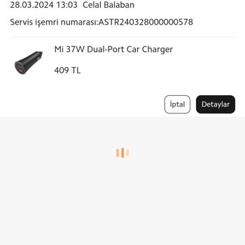 Xiaomi Türkiye Araç Şarj Cihazı