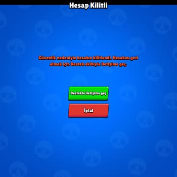 Brawl Stars Hesap Kilitli Ve Açmıyorlar