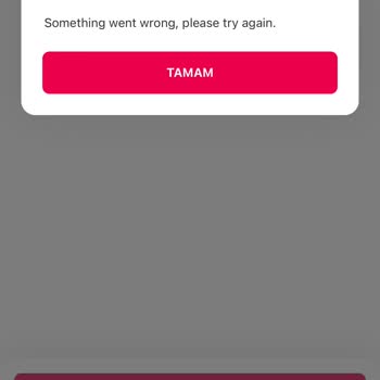 Yemek Sepeti Giriş Hatası