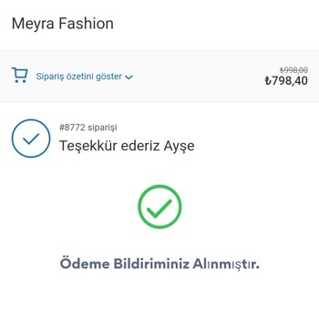 Meyra Fashion Online Alışveriş Sitesinde Yaşanan Sorunlar