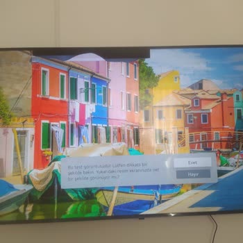 LG SG Televizyon Ekran Kırık