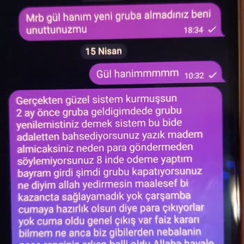 Gül Kılıç Borsa Akademi VIP Grup Mağduriyeti Ve Yanıltıcı Bilgiler