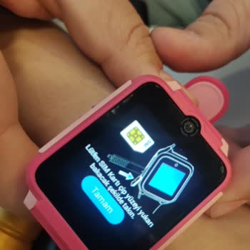 TCL Pembe Çocuk Saati Arıza