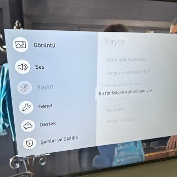 Samsung TV Yayın Sekmesi Fonksiyon Çalışmıyor