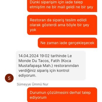 Le Monde Du Tacos Müşteri Mağdur Ediyor
