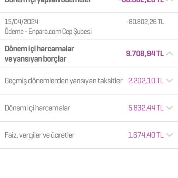 Enpara Kredi Kartı Faiz Ve Vergi Koyuyor