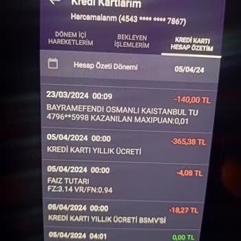 İş Bankası Maximum Kredi Kartı Yıllık Ücret Kesinti İadesi