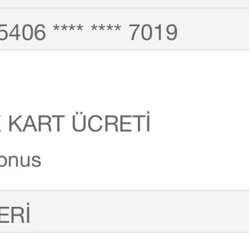 Kredi Kartı Üyelik Aidatı Garanti Bankası