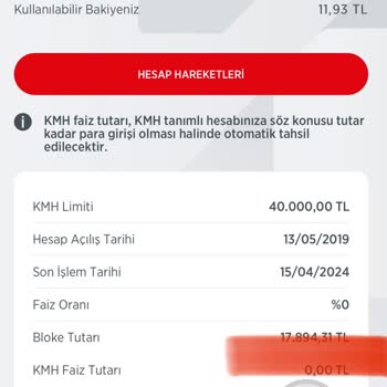 Ziraat Bankası Maaş Hesabına Bloke