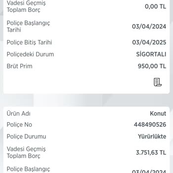 Türkiye Sigorta İzinsiz Poliçe Başlangıcı