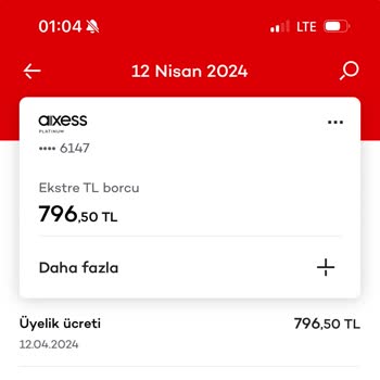 Akbank Karttan Kesilen Üyelik Ücreti