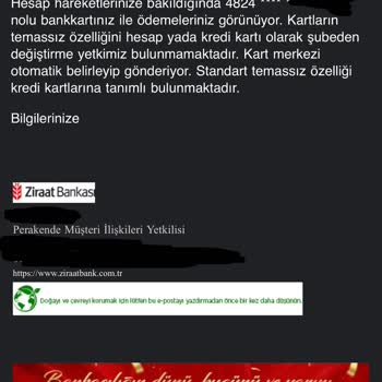 Ziraat Bankası Temassız Kart Karmaşası Ve Çözümsüz Müşteri Hizmetleri