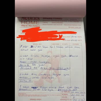 Modern Home Teslimat Süresi Geçmesine Rağmen Ürünümü Göndermedi