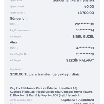 Payfix Otomatik Olarak İznim Dahilinde Olmadan Para Havale Ediyor