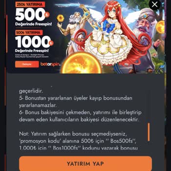 Betorspin Parayı Vermiyor. Sonradan Kural Ekliyor Parayı Vermemek İçin
