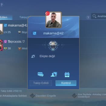 Mobile Legends @makarna42 Hesabım Çalındı