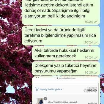 Meyra Fashion Instagram Alışveriş Hesabı Mağduriyeti