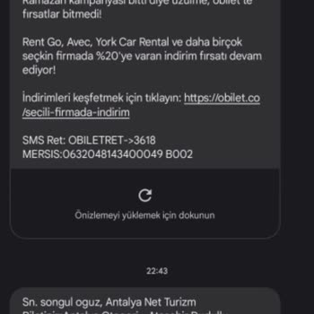 Obilet Müşteri Temsilcisine Ulaşmak İmkansız.