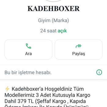 Kadehboxer Ürün Mağduriyeti Yaşıyorum