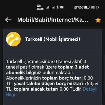 Turkcell Var Olmadığını Kabul Ettiği Halde Borcu Israrla Silmiyor!