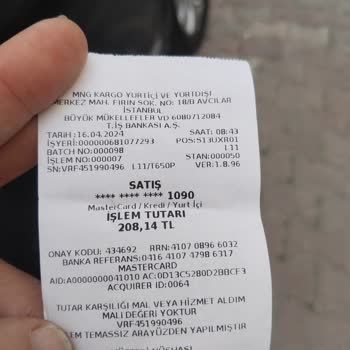 MNG Kargo Avcılar Burnaz Şubesi Fiyatlandırma Sorunu