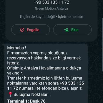 Greenmotion Car Rental Greenmotion İnsanları Mağdur Ediyor.