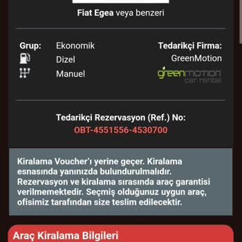 Greenmotion Car Rental Greenmotion İnsanları Mağdur Ediyor.