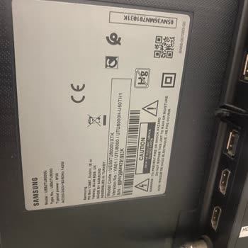 Samsung UE50TU8000U Ekran Sorunu!