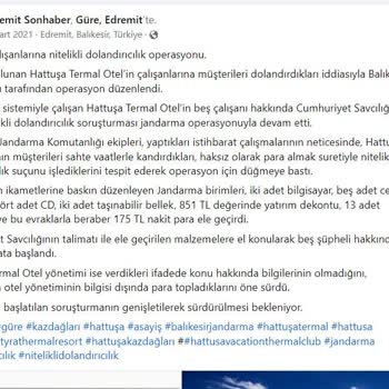 Hattuşa Vacation Thermal Club Pişmanlıktır