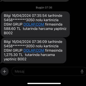 QNB Finansbank Yetkisiz Kart İşlemlerine Karşı Tavır