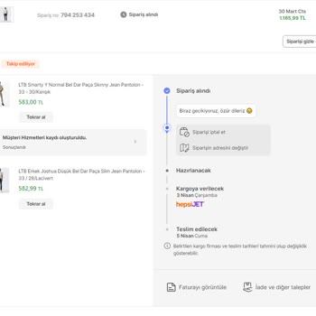 Hepsiburada'da Hala Satışta Aktif Olan Ürün 13gündür Tarafıma Ulaşmadı