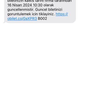 Obilet İptal İade Sorunu